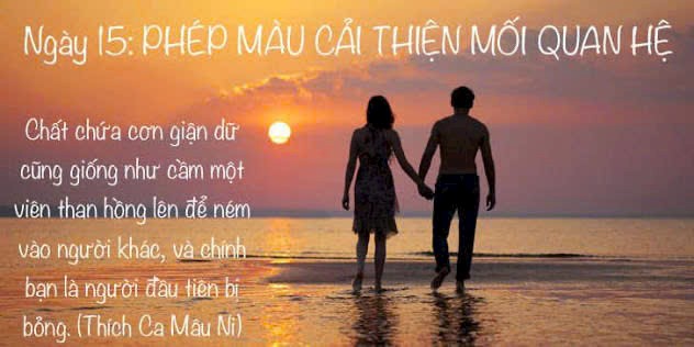 PHÉP MÀU CẢI THIỆN MỐI QUAN HỆ
